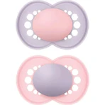 Пустышка Mam Original Non Personalised Silicone Pacifiers - фиолетовая для 16+ месяцев 2шт: цены и характеристики