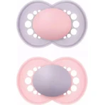 Пустышка Mam Original Non Personalised Silicone Pacifiers - фиолетовая для 16+ месяцев 2шт: цены и характеристики