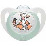 Nuk Disney Силиконовая пустышка с накладкой Винни - Фисташковая для 0-6 месяцев