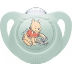 Nuk Disney Силиконовая пустышка с накладкой Винни - Фисташковая для 0-6 месяцев: цены и характеристики