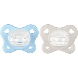 Силіконові пустушки Chicco Physioforma Physio Dual Soft Blue Open Sky для 2-6 місяців 2шт