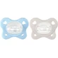 Chicco Physioforma Пустышка силиконовая Physio Dual Soft Blue Open Sky для 2-6 месяцев 2шт
