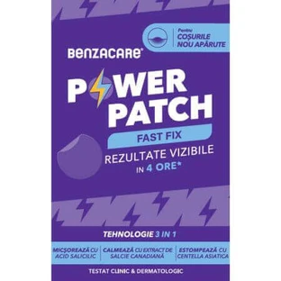 Пластыри против акне Power Patch Fast Fix, 36 штук, Benzacare