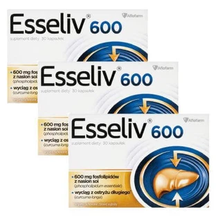 Набір Esseliv 600, 3 x 30 капсул