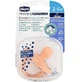 Пустышка Chicco Soft Luxe Mangekyu силиконовая для 2-6 месяцев