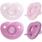 Philips Avent Пустышка силиконовая ортодонтическая для 0-6 месяцев 2шт: цены и характеристики