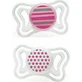 Chicco Physioforma Легка силіконова пустушка з чохлом рожева для 6-16 місяців 2шт