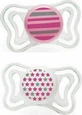 Chicco Physioforma Легка силіконова пустушка з чохлом рожева для 6-16 місяців 2шт