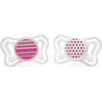 Chicco Physioforma Легка силіконова пустушка з чохлом рожева для 6-16 місяців 2шт: ціни та характеристики