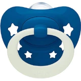 Пустышка Nuk Signature Silicone Pacifier Star Pacifier - СИНИЙ ЗАКРЫТЫЙ для 18-36 месяцев