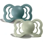 Нагрудники Supreme Soother Bibs силиконовые зеленые / мятные для 6+ месяцев 2шт: цены и характеристики