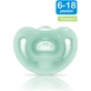 Пустышка Nuk Sensitive Green силиконовая для 6-18 месяцев