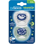 Пустышка Dr. Brown's Soothers Silicone Soothers Ocean Cover - Mint White для 0-6 месяцев 2шт: цены и характеристики