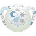 Силіконова соска Nuk Star Соска Nuk Star з місячною кришкою - біла від 0 до 6 місяців: ціни та характеристики