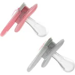 Пустышка Dr. Brown's Silicone Soothers Star-Unicorn с чехлом - розовая для 0-6 месяцев 2шт: цены и характеристики