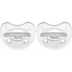 Ортодонтичні пустушки Chicco Silicon Crystal для 6-16 місяців 2шт: ціни та характеристики