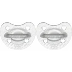 Ортодонтичні пустушки Chicco Silicon Crystal для 6-16 місяців 2шт: ціни та характеристики