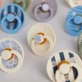 Пустушки Bibs Studio Colour Studio Soothers Силіконові пустушки Північна м'ята / бензинова суміш для 6+ місяців 2шт