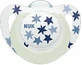 Силіконова ортодонтична пустушка Nuk Star Star Pacifier - синя для 18-36 місяців
