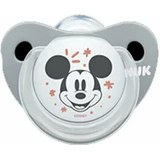Nuk Mickey Силиконовая ортодонтическая пустышка для 0-6 месяцев