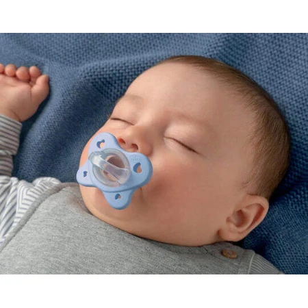 Chicco Physioforma Пустышка силиконовая зеленая двойная мягкая для 0-2 месяцев: цены и характеристики