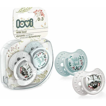 Lovi Baby Wild Wild Soul Boy Силіконові ортодонтичні пустушки 0-3 місяці 2шт: ціни та характеристики