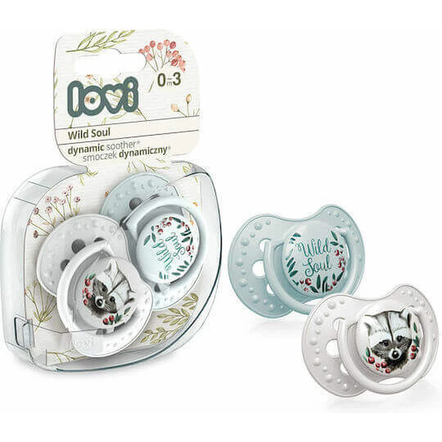 Lovi Baby Wild Wild Soul Boy Силіконові ортодонтичні пустушки 0-3 місяці 2шт: ціни та характеристики
