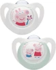 Пустышка Nuk Peppa силиконовая для 6-18 месяцев