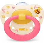 Ортодонтична силіконова пустушка Nuk Signature Silicon Signature - жовта для 18-36 місяців: ціни та характеристики