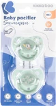 Kikka Boo Savanna Ортодонтические пустышки Силиконовый лев - мята для 0-6 месяцев 2шт