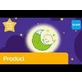Силиконовые ортодонтические пустышки Mam Night - Mov-Roz для 16+ месяцев 2шт