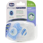 Chicco 71033-21 Силіконова пустушка Chicco 71033-21 Силіконова пустушка з чохлом Ніч/Ніч - синьо-блакитна для 6-16 місяців 2шт: ціни та характеристики