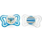 Chicco 71033-21 Силіконова пустушка Chicco 71033-21 Силіконова пустушка з чохлом Ніч/Ніч - синьо-блакитна для 6-16 місяців 2шт: ціни та характеристики