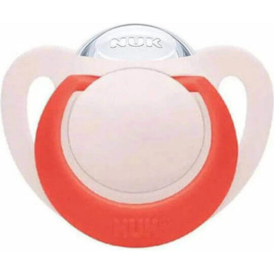 Силиконовая пустышка Nuk Star Pink / Fuchsia с 18-36 месяцев: цены и характеристики