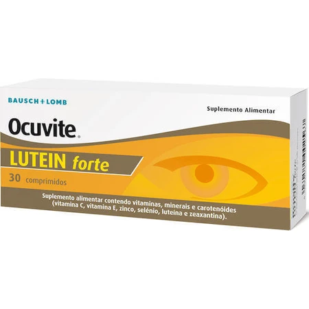 Спеціальна дієтична добавка Bausch & Lomb Ocuvite Lutein Lutein Forte 30 табл.: ціни та характеристики