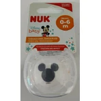 Силіконова ортодонтична пустушка Nuk Mickey Silicon Mangekyu для 0-6 місяців: ціни та характеристики