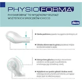 Пустышка Chicco Physio Light силиконовая серо-желтая для 6-16 месяцев 2шт