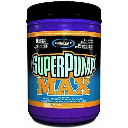 Gaspari Superpump Max Pre Workout Supplement 640gr Orange Refreshing: цены и характеристики