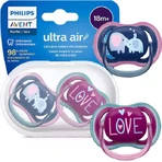 Силіконова соска Philips Ultra Air з чохлом від 18 місяців 2 шт.: ціни та характеристики