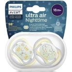 Силиконовая пустышка Philips Ultra Air Тигренок желтый/облако для 18+ месяцев 2шт: цены и характеристики