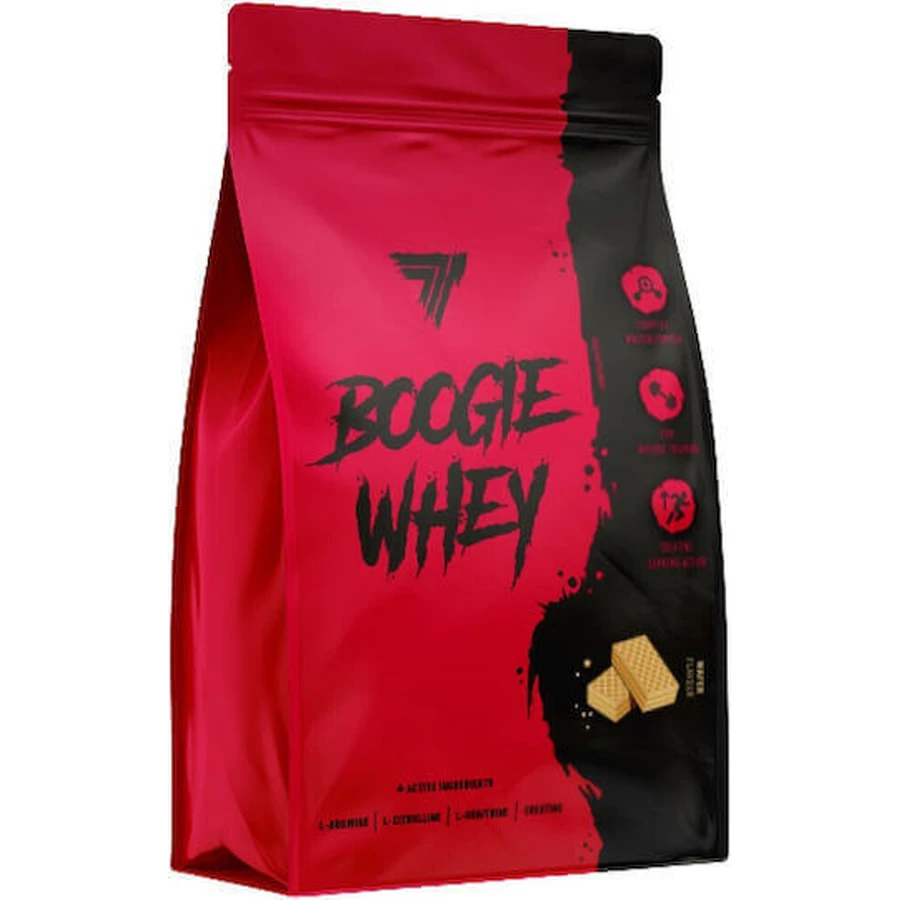 Trec Boogie Whey Сироватковий протеїн з креатином та смаком ванільних вершків 2 кг: ціни та характеристики