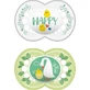 Mam Hello Hello Spring 153S Силіконові ортодонтичні пустушки для 6-16 місяців 2шт