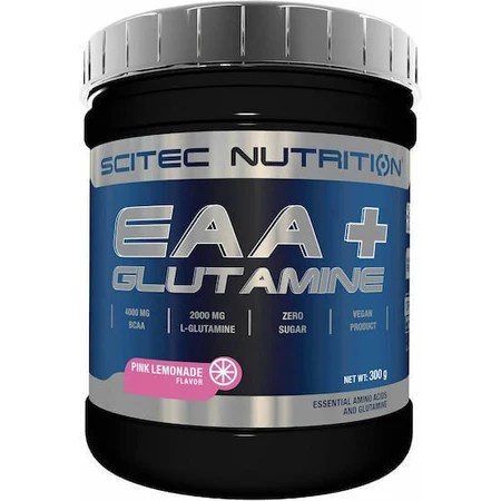 Scitec Nutrition EAA + Glutamine 300 гр Розовый лимонад: цены и характеристики