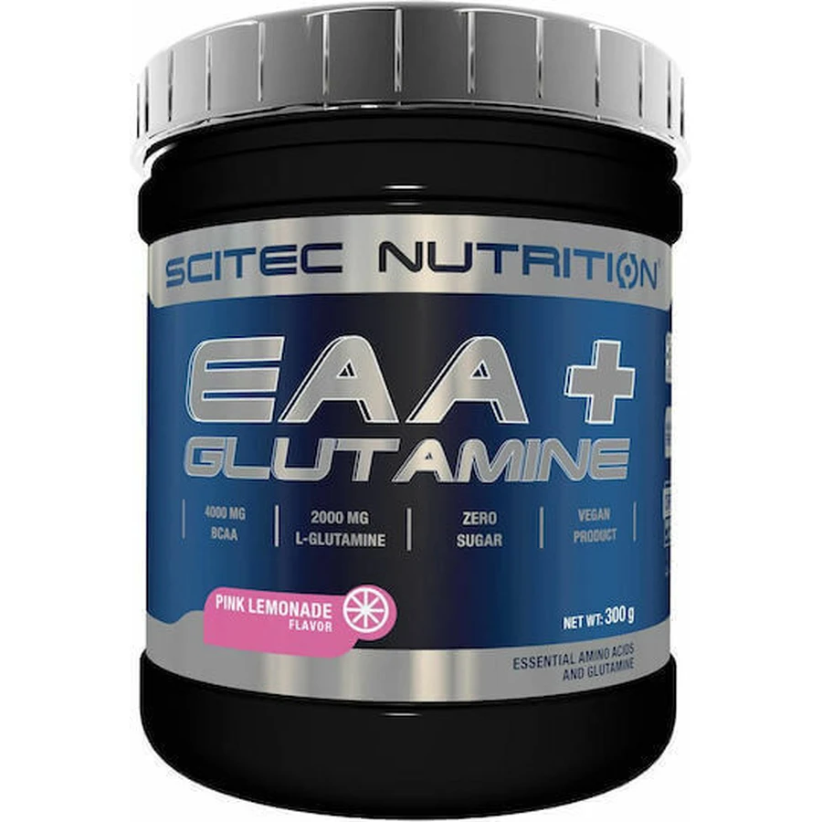 Scitec Nutrition EAA + Glutamine 300 гр Розовый лимонад: цены и характеристики
