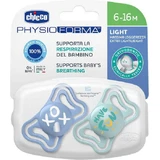 Пустышка Chicco PhysioForma Light силиконовая 6-16 месяцев 6-16 месяцев 2шт