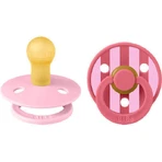 Соски-пустушки гумові Studio Baby Pink Coral Mix для 0-6 місяців 2шт: ціни та характеристики