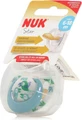 Ортодонтичний бюстгальтер Nuk Star Papagal гумовий - зелений на 6-18 місяців