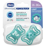 Силіконові пустушки Chicco Light Physioforma Пограй зі мною / X і 0 - бірюзові для 16-36 місяців 2шт 2шт: ціни та характеристики
