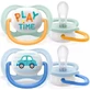 Силіконові пустушки Philips Ultra Air Hello Little One від 0 до 6 місяців 2 шт.