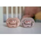 Tommee Tippee Anytime Soothers Силіконові пустушки Tommee Tippee Anytime Soothers бежево-зелені для 6-18 місяців 2шт